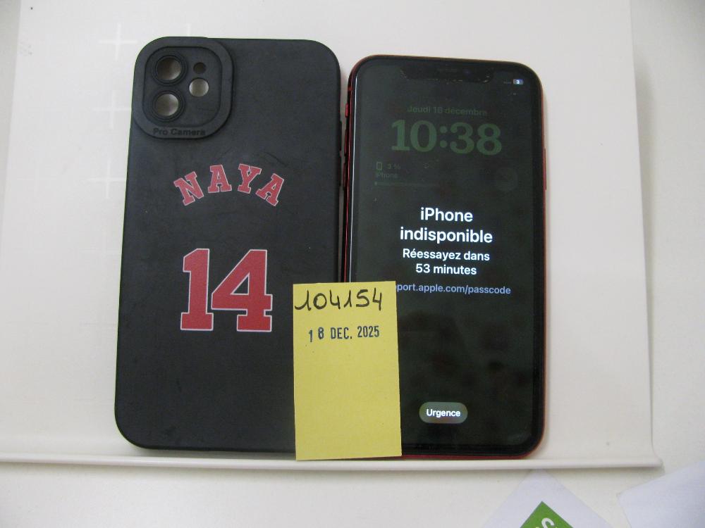 Téléphones portables : N° 2025007392 Trouvé(e) le : Thu Dec 18 00:00:00 CET 2025