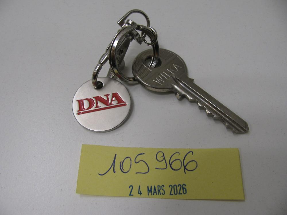 Clés : N° 2026001588 Trouvé(e) le : Tue Mar 24 00:00:00 CET 2026