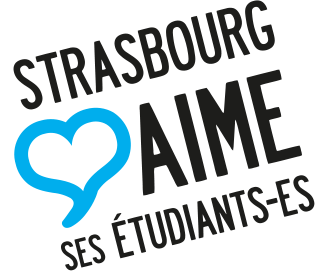 Logo Strasbourg aime ses étudiants